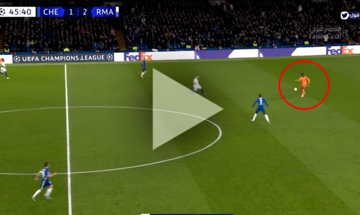 FATALNY BŁĄD bramkarza Chelsea i Benzema strzela do pustej! 1-3 [VIDEO]